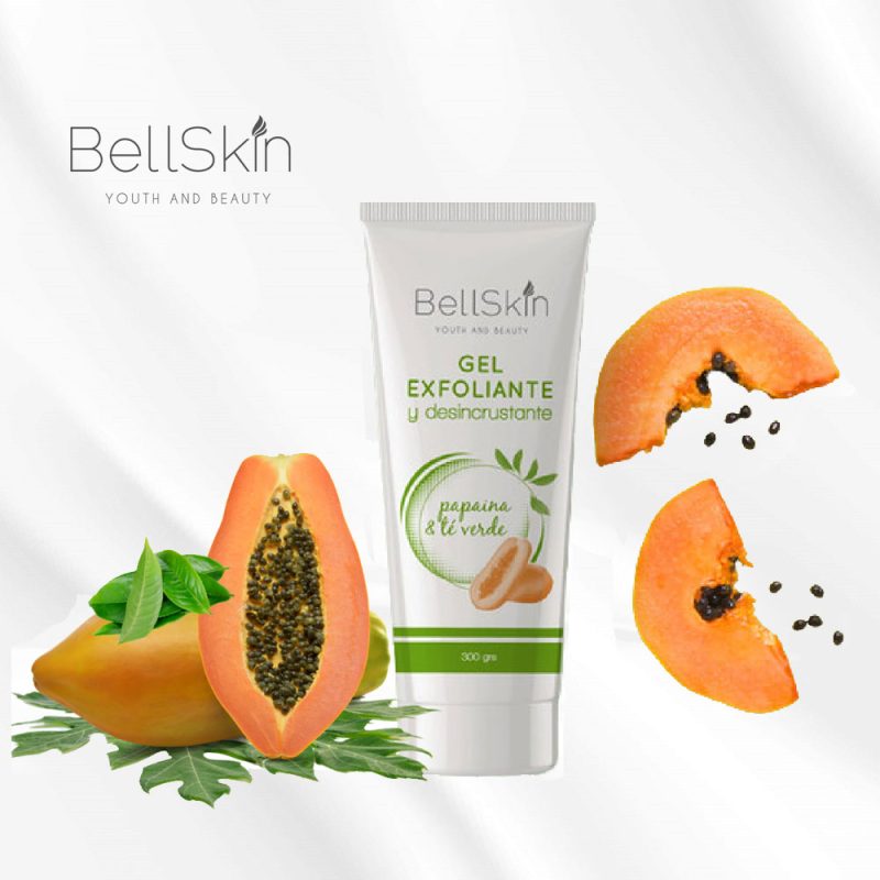 Gel Exfoliante Papaina & Té verde